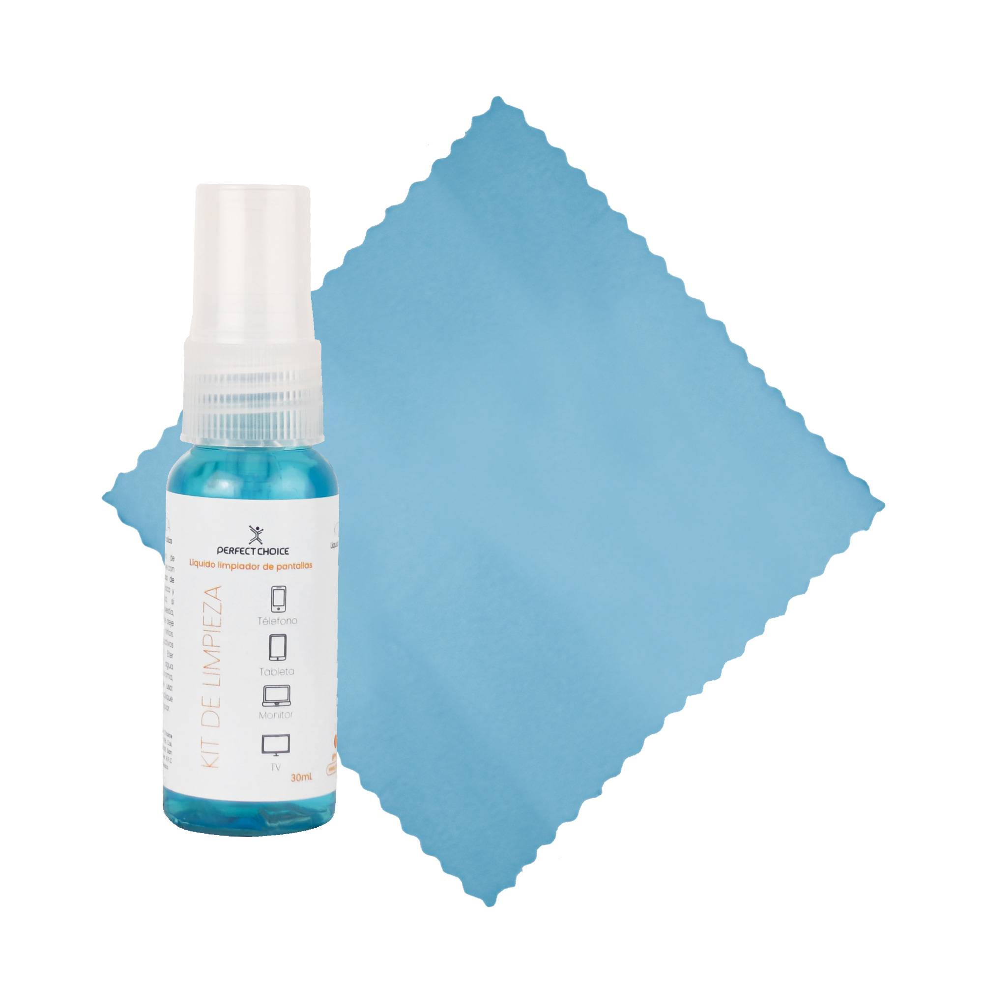 Kit de limpieza de pantallas líquido limpiador y microfibra - Kit de limpieza de pantallas líquido limpiador y microfibra -